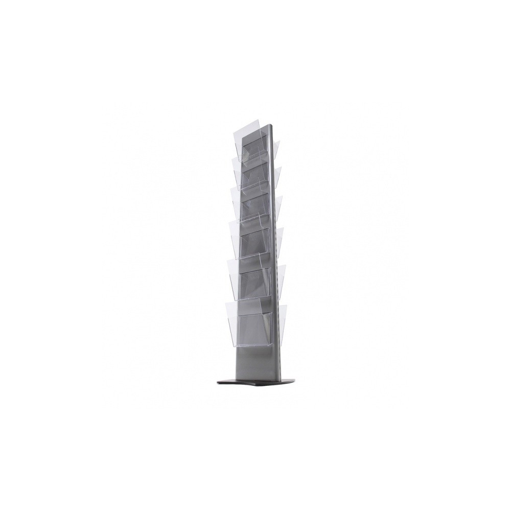 Torre de suporte de folhetos| 6 ou 12 dispensadores A4
