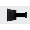 Barrera de pared con correa retráctil