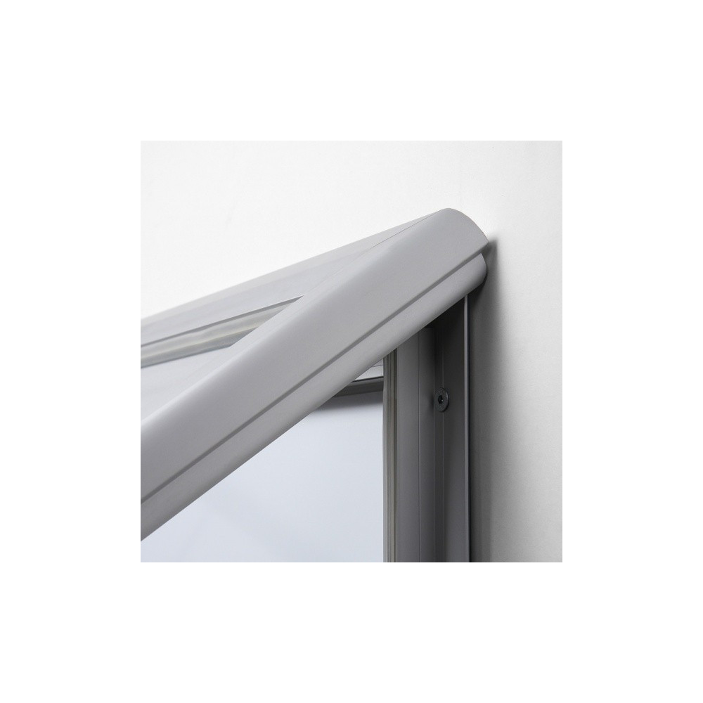 Vitrine de informação T c/ iluminação