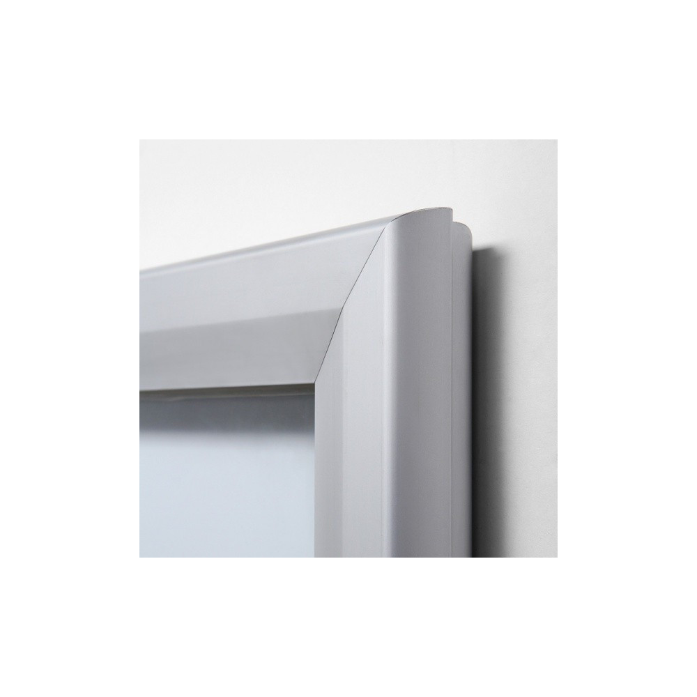 T-information display case with lighting