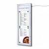 Porte de menu extérieure avec LED