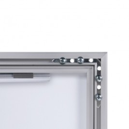 Porte de menu extérieure avec LED