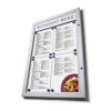 Porte-menu extérieur |  pas de LED en ligne sur le dessus