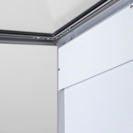 Porte-menu extérieur |  pas de LED en ligne sur le dessus