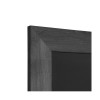 JD NATURA Chevalet noir ardoise | Bois verni de haute qualité