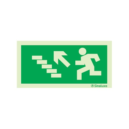 Subir escada à esquerda 200x100 mm