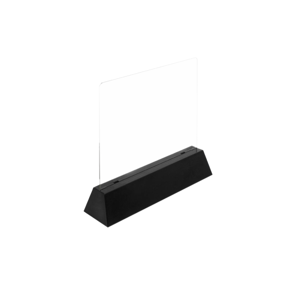 Porta Menu Base em Plastico