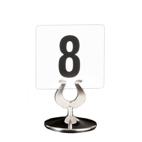 Tréteaux pour la numérotation des tables