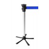 Poteau séparateur avec base rabattable