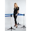Poste separador con base plegable