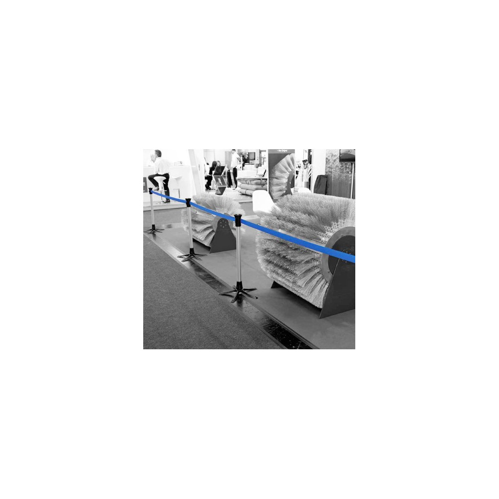 Poste separador con base plegable