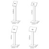 Foot Print Holder - Porta Menús