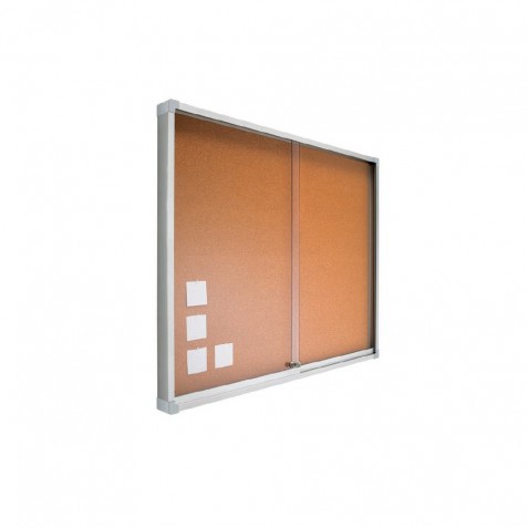Vitrine publicitaire en liège - Vitrines en liège