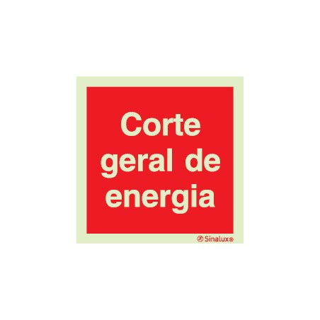 copy of Sinal de comando manual de extinção da hotte 150x200 mm