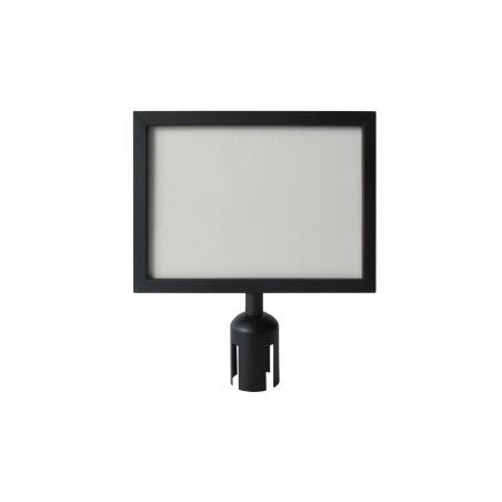 A4 black poster holder