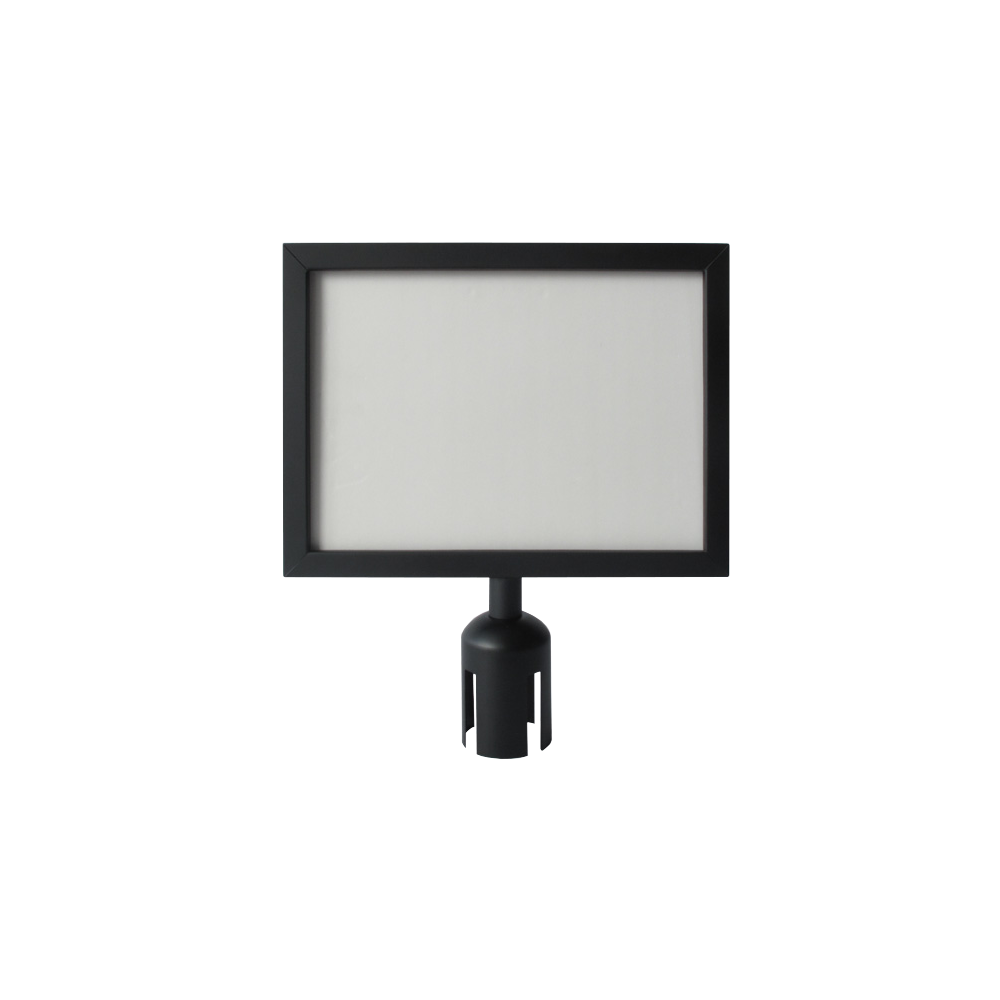 A4 black poster holder