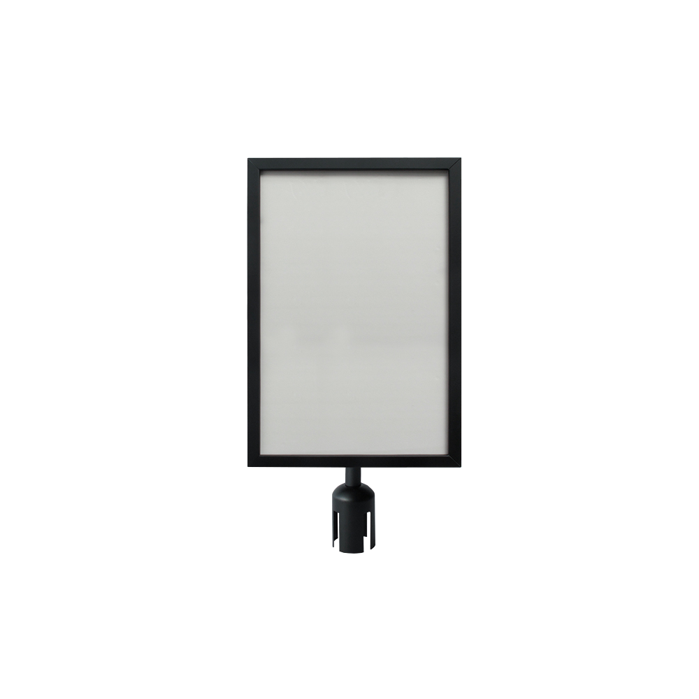 Porte-affiche A4 noir