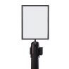 Porte-affiche A4 noir