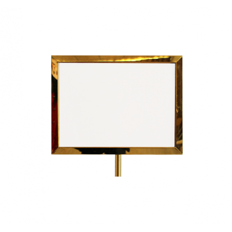 Soporte horizontal para barreras de demarcación - Oro