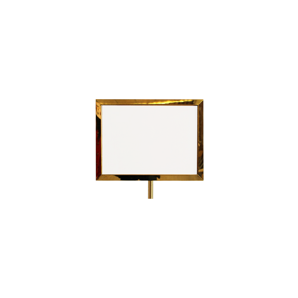 Suporte Horizontal para Barreiras de Delimitação - Dourado