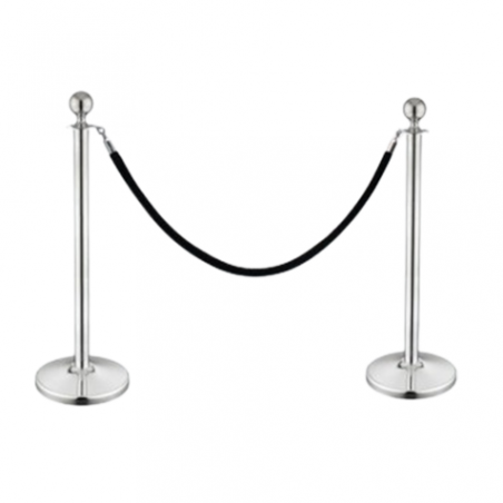 PARIS Separator Pole for Rope - Silver