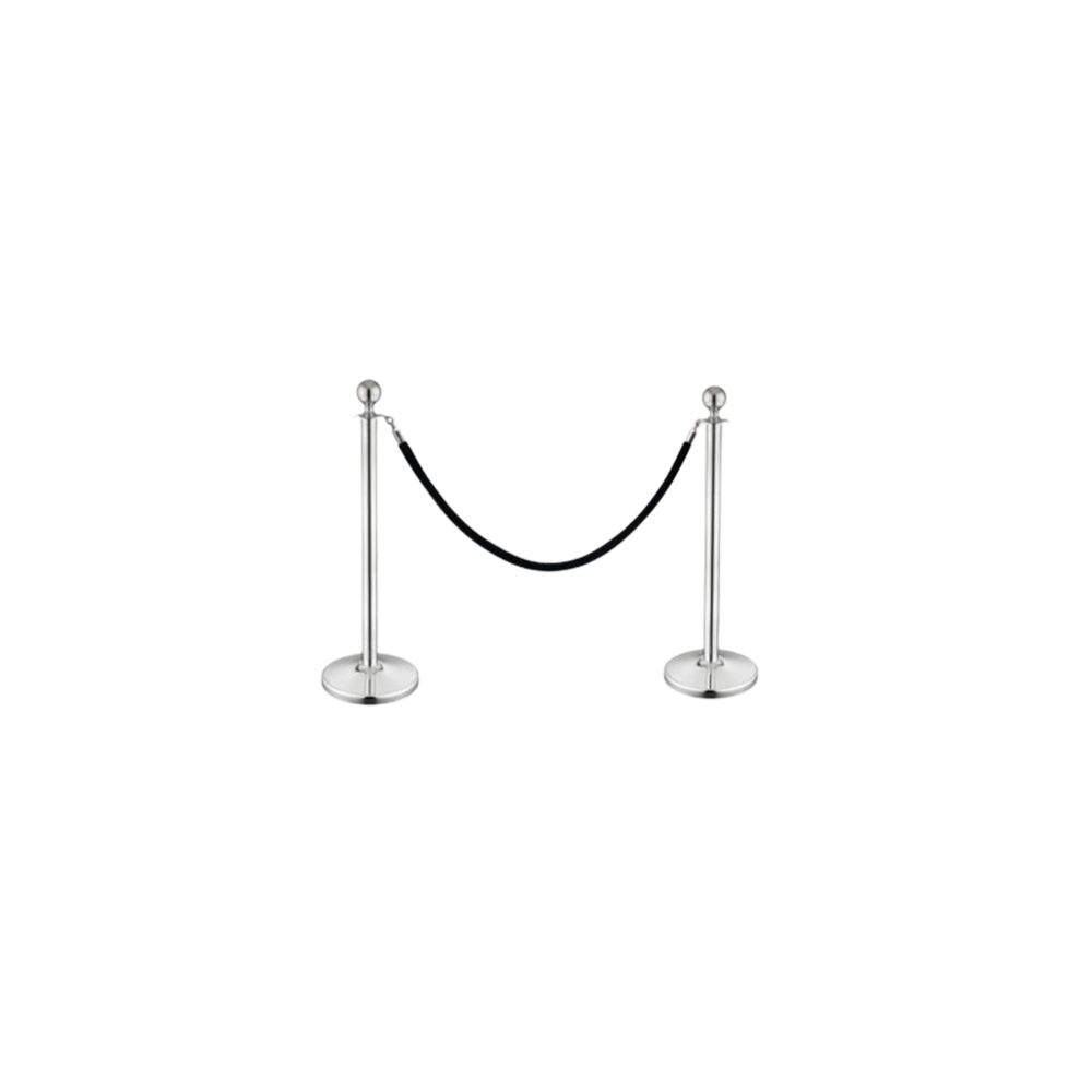 PARIS Separator Pole for Rope - Silver