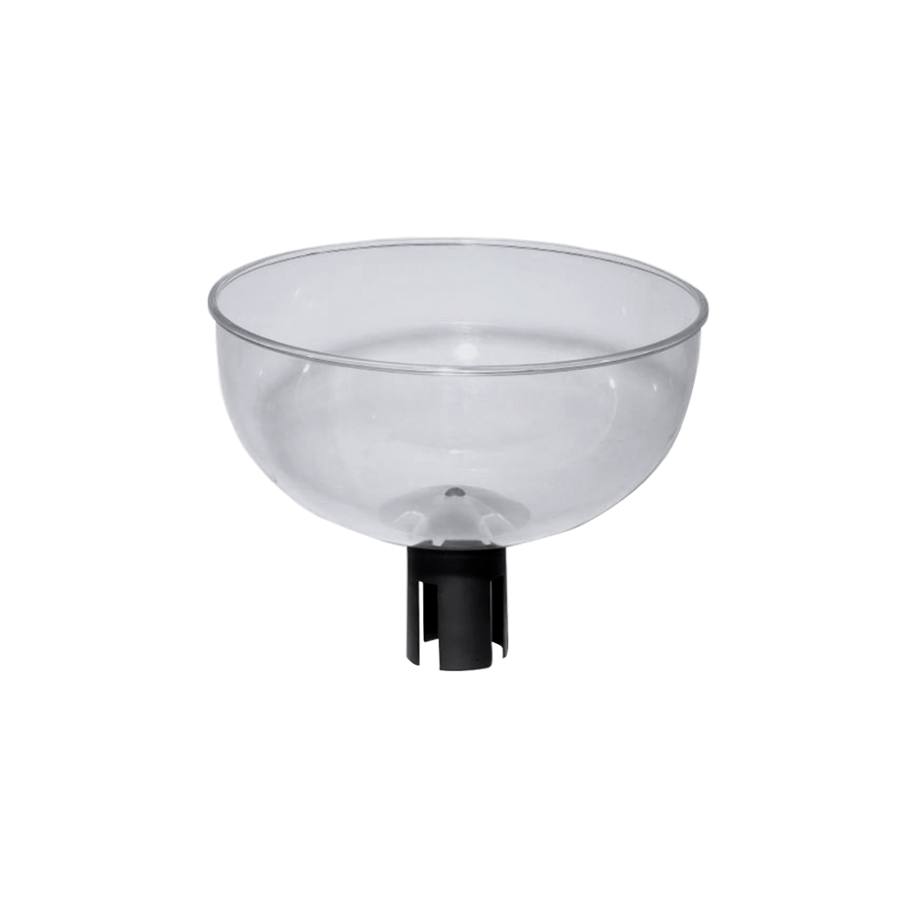 Suporte/Taça para aplicação no topo do Poste