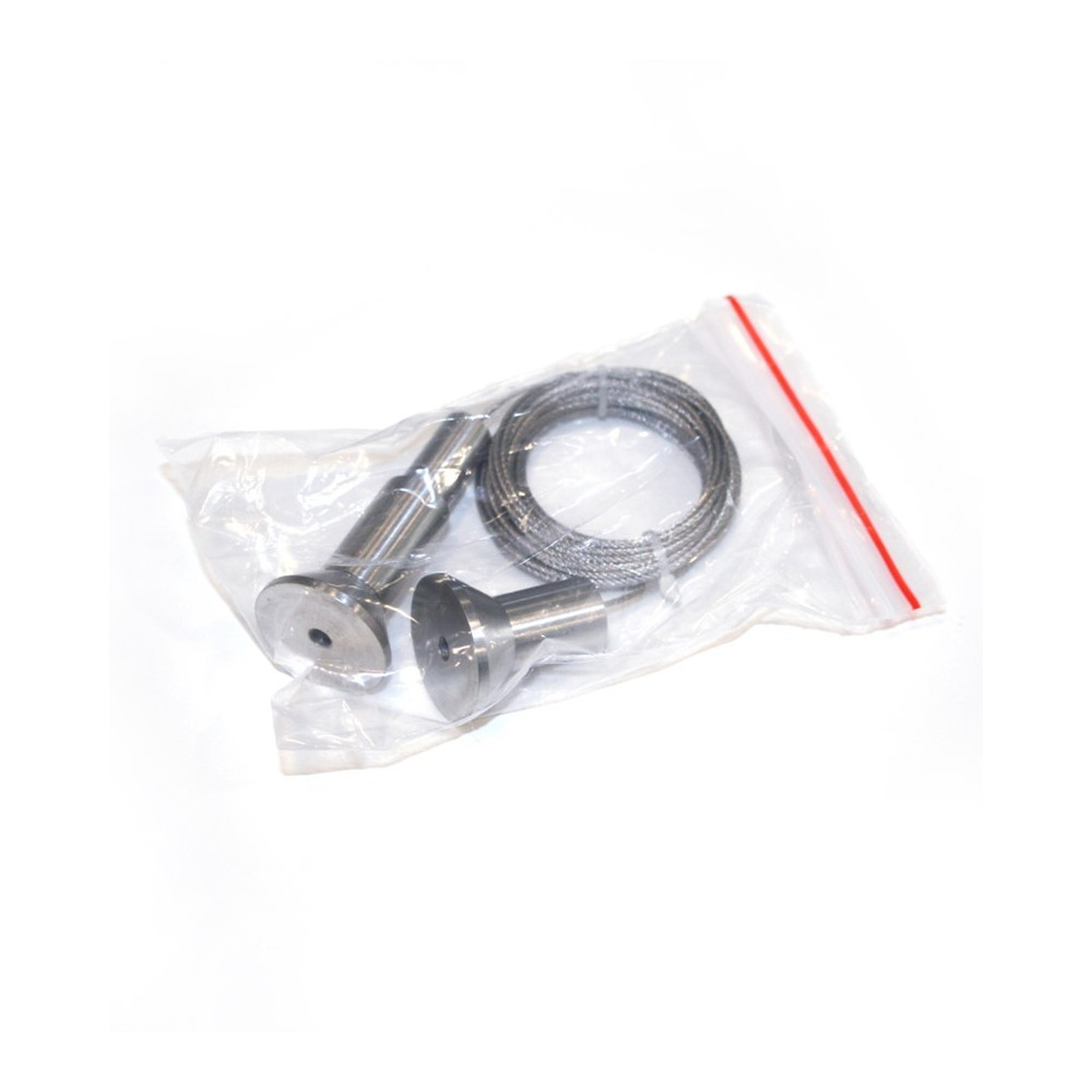 Cabo de Aço 1,5mm 4M P/ Teto e Chão - Aço Inox