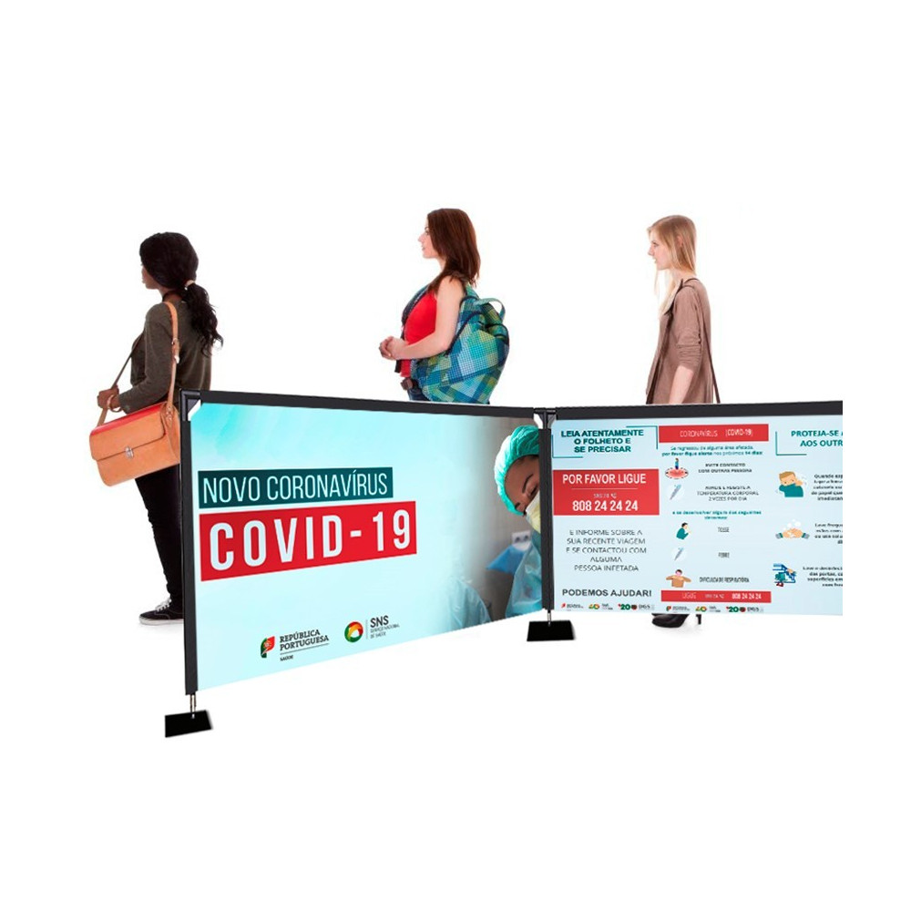 Doppelseitige Barriere verbinden