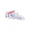 Porte de menu horizontale en PVC « tente »