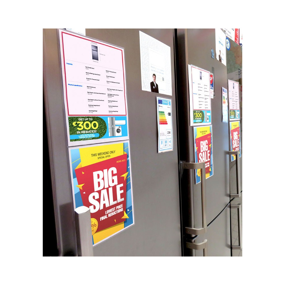 Magnetic Brochure Holders