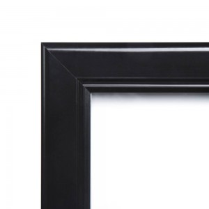 Support de menu noir 4xA4 / LED - Présentoir de menu | SignalShop