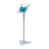 Menu holder with triangular base
