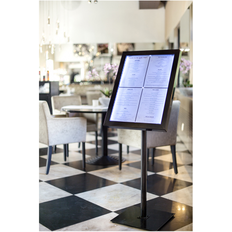 Expositor Menus Black Star