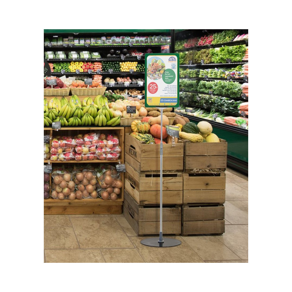 Soporte con base redonda