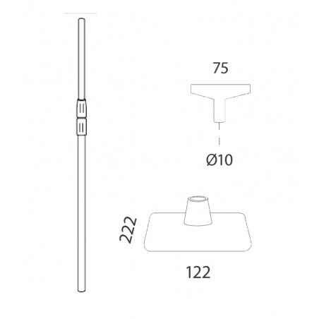 Plastic Base Stand