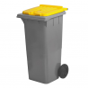 Poubelle à roulettes de 120 litres