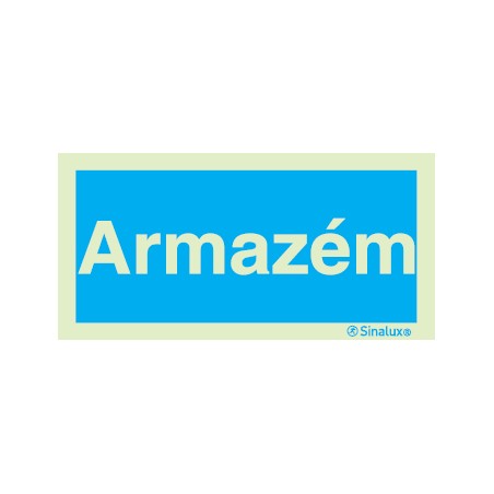 Sinal de informação, armazém