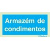 Sinal de informação, armazém de condimentos