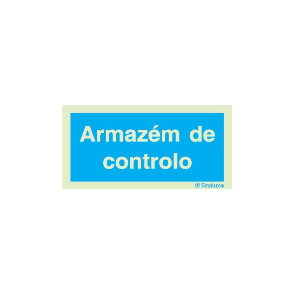 Sinal de informação, armazém de controlo