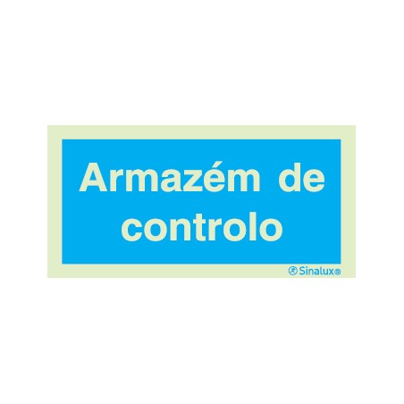 Sinal de informação, armazém de controlo