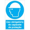 Uso obrigatório de capacete de proteção