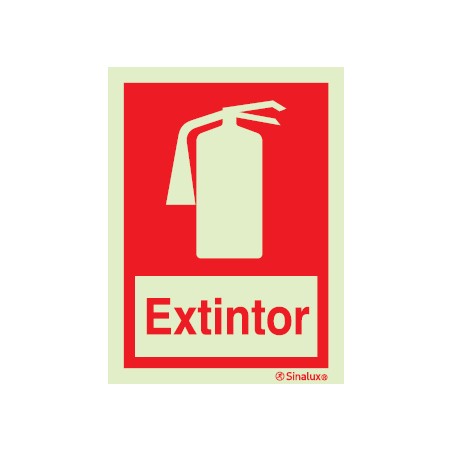 Sinal de extintor
