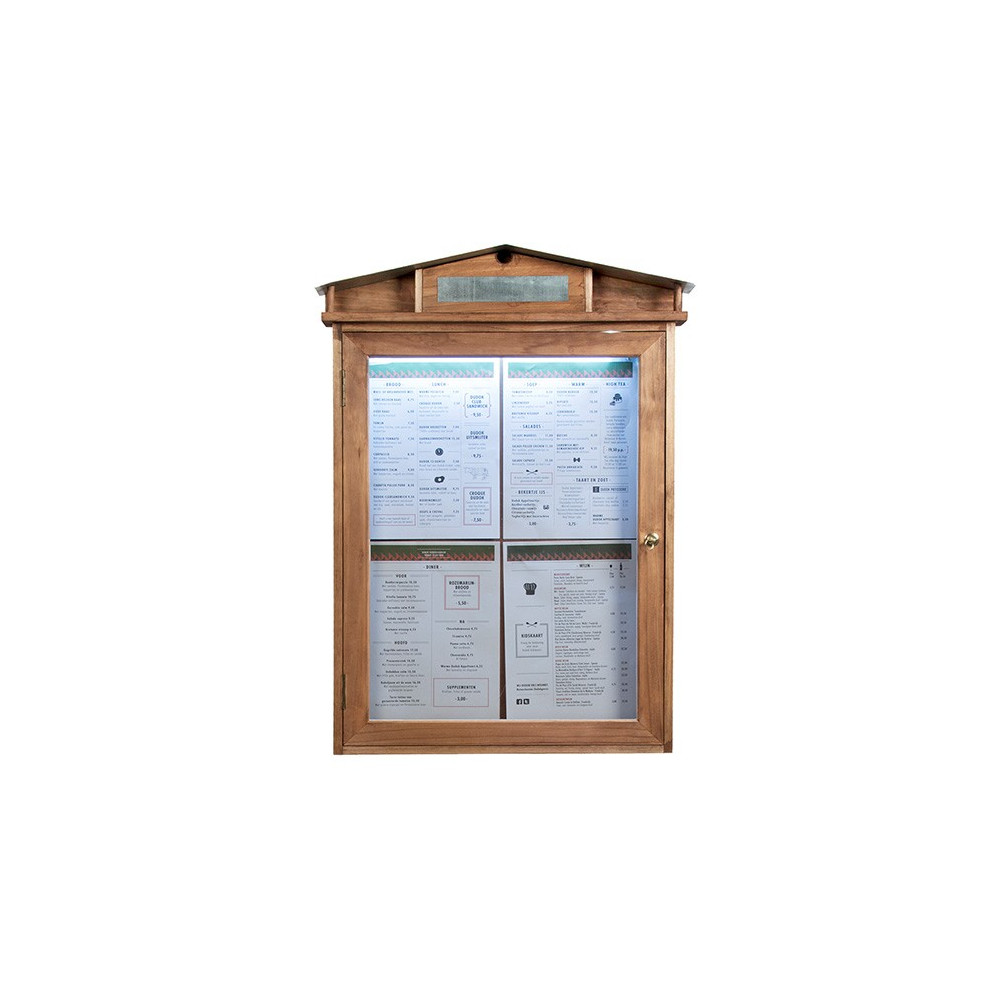 Expositores Menus Rustic