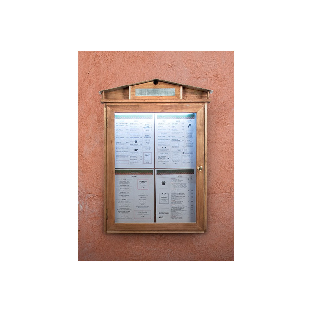 Expositores Menus Rustic