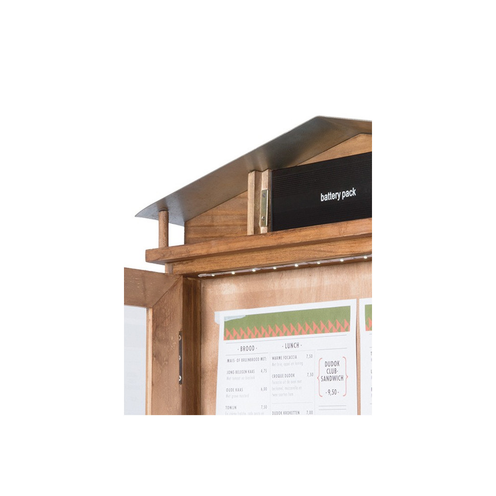 Expositores Menus Rustic