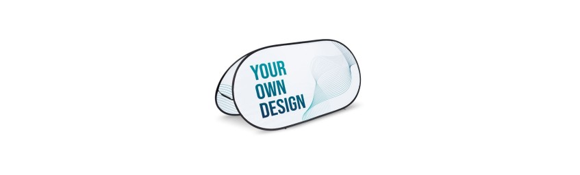Outdoor banner displays